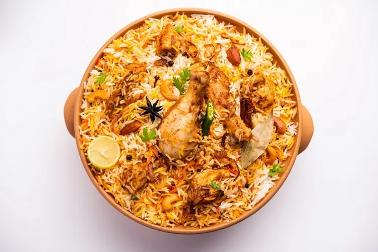 Chicken biryani
