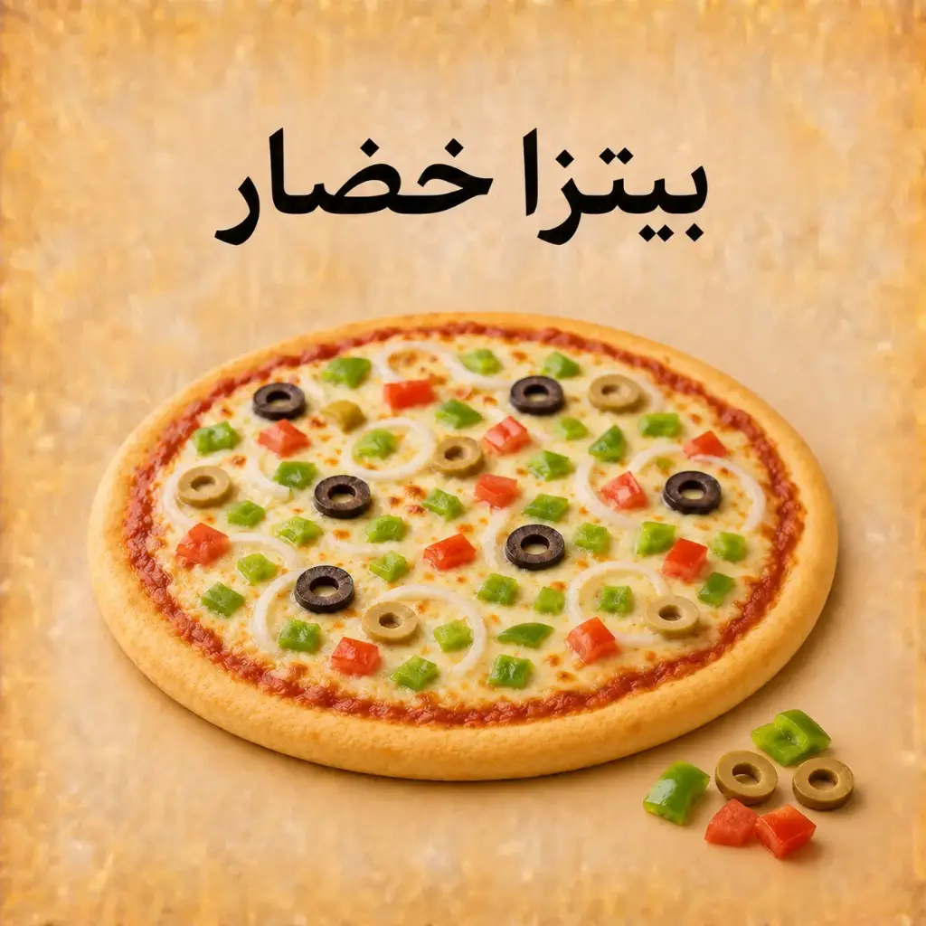 بيتزا خضار- مدارس