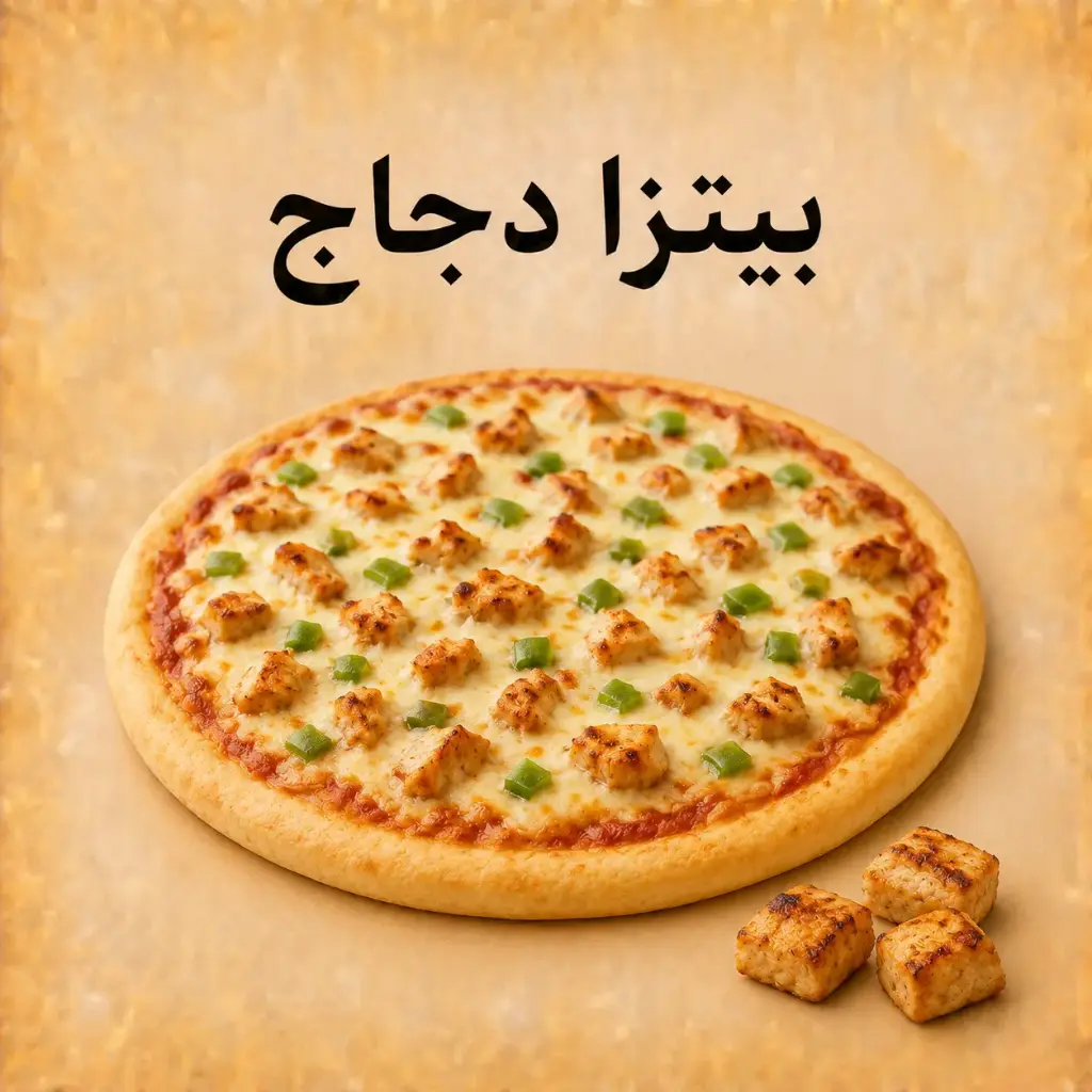 بيتزا دجاج-مدارس