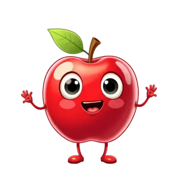 One apple in the garden