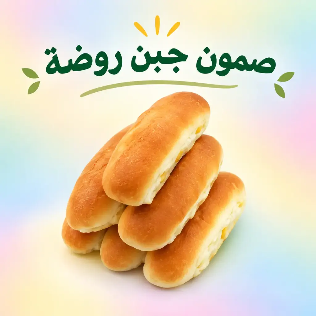  ساندويش صمون جبن روضة