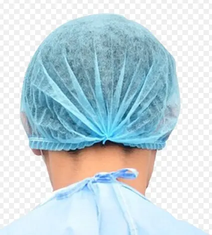 غطاء الرأس Nonwoven bouffant cap