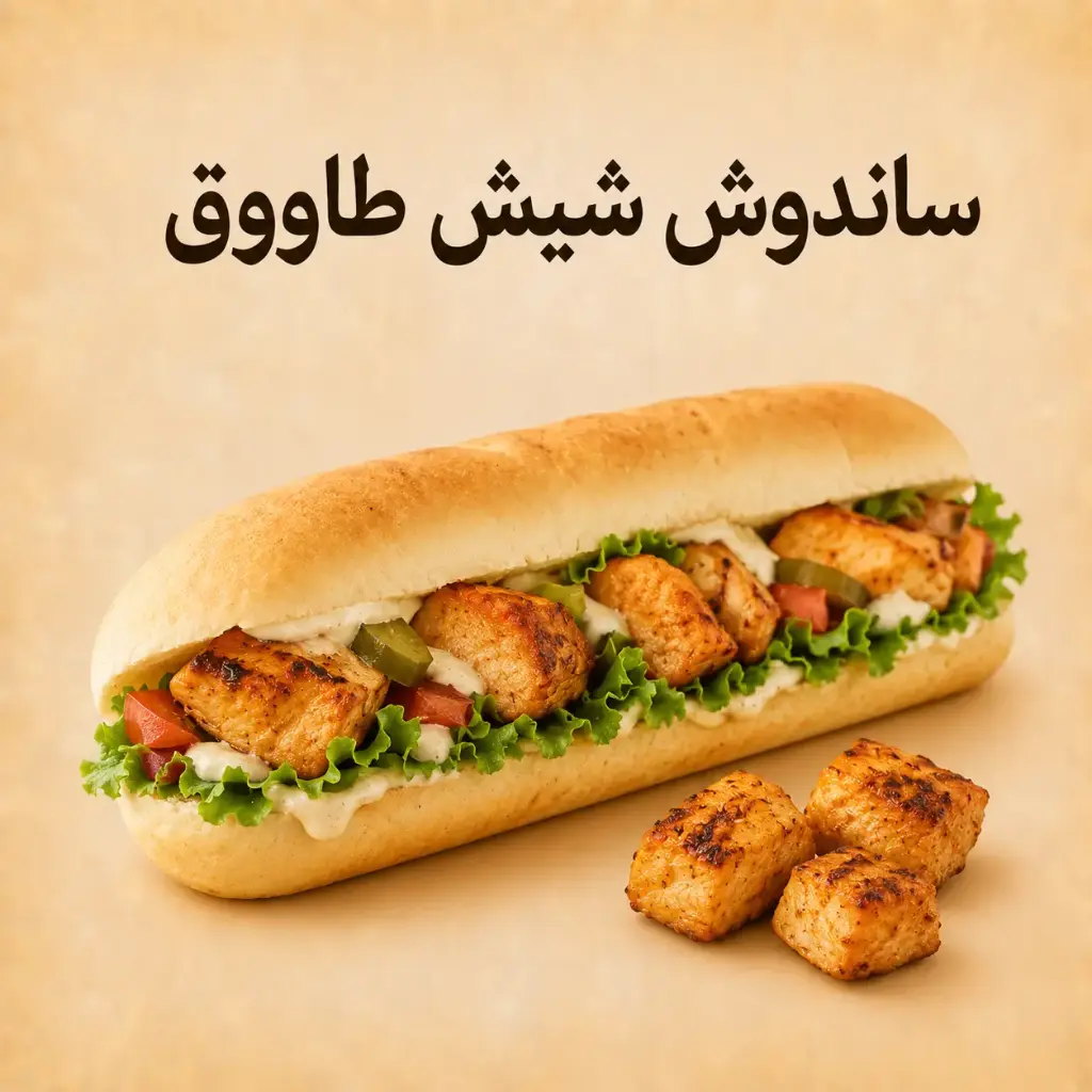 SHEESH TAWOUK -SANDWICH